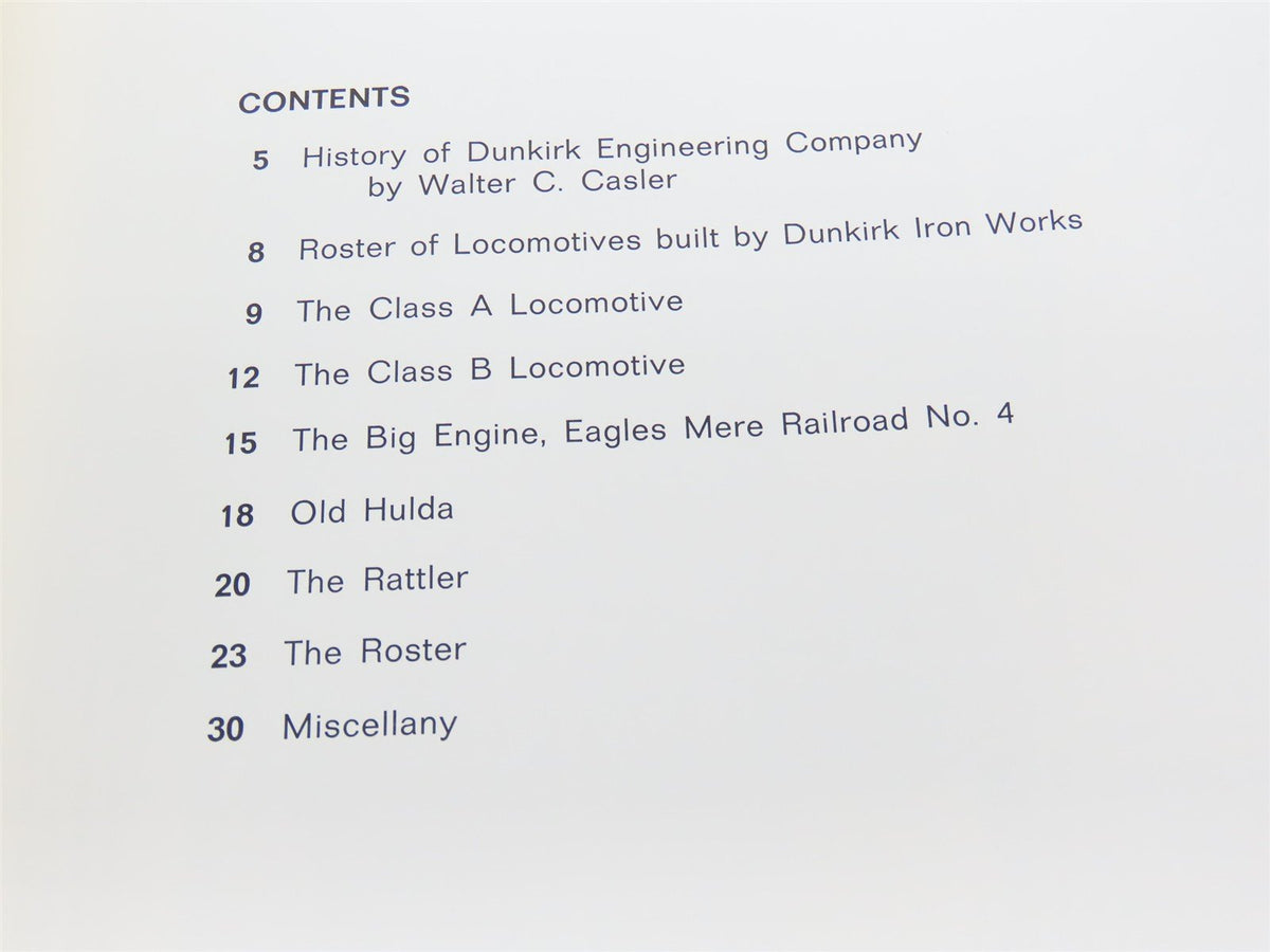 The Geared Locomotives of Dunkirk by David M. Hoffman ©1979 SC Book