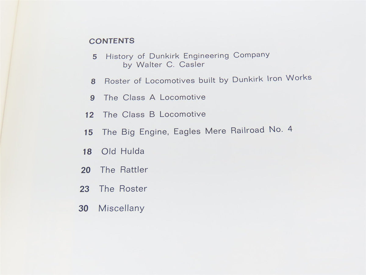 The Geared Locomotives of Dunkirk by David M. Hoffman ©1979 SC Book