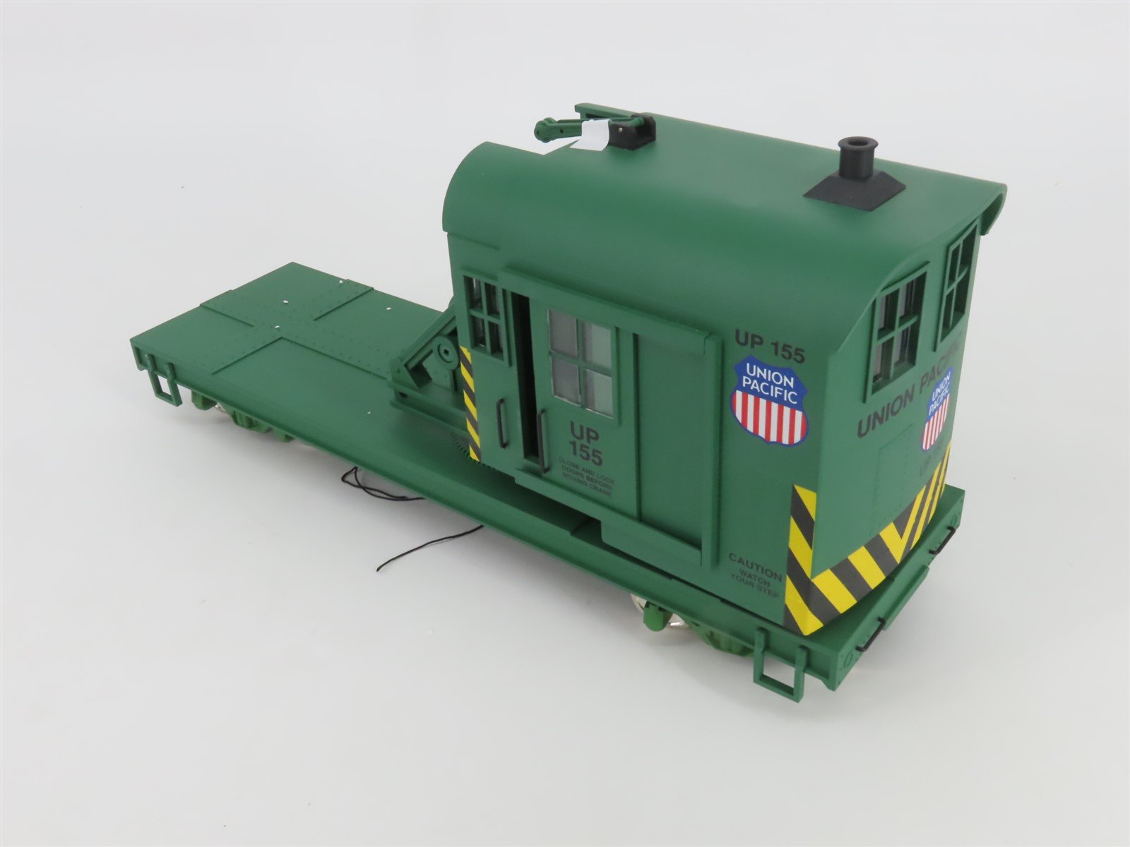 G Scale USA Trains R-1864 UP Union Pacific 25-Ton Crane Car #155