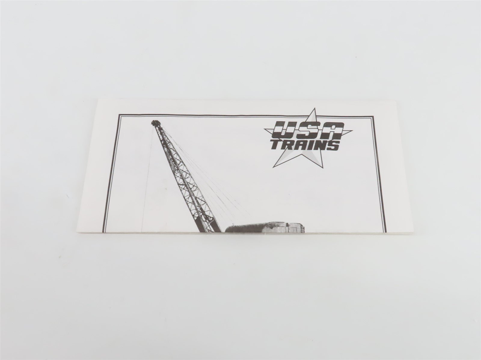 G Scale USA Trains R-1864 UP Union Pacific 25-Ton Crane Car #155