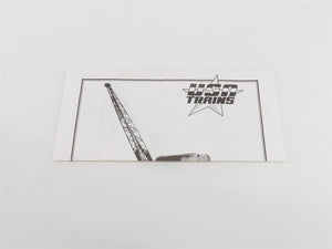 G Scale USA Trains R-1864 UP Union Pacific 25-Ton Crane Car #155