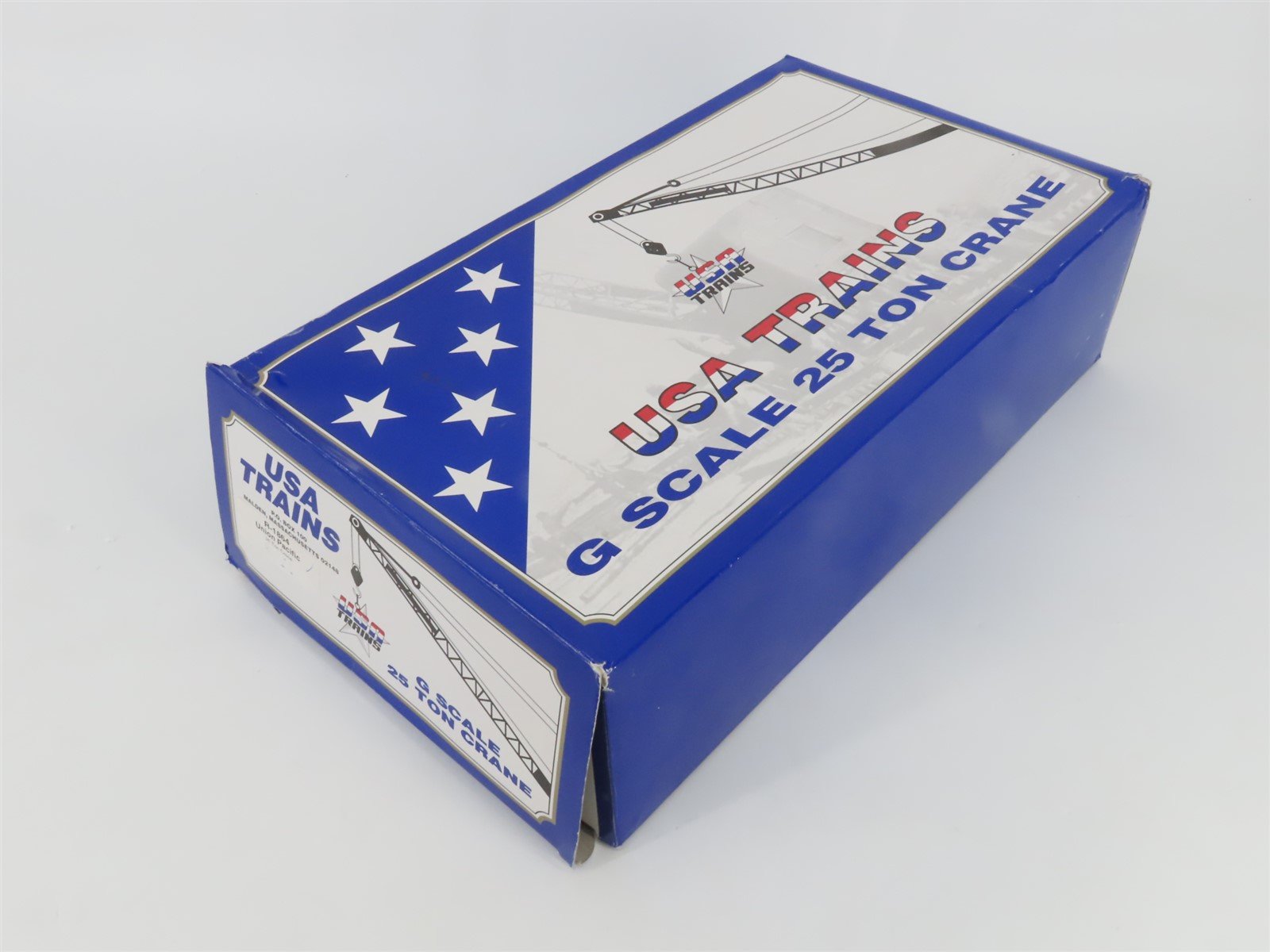 G Scale USA Trains R-1864 UP Union Pacific 25-Ton Crane Car #155