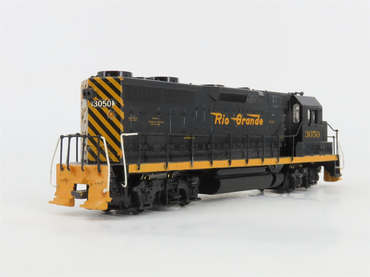 HO Scale Athearn 4200 D&amp;RGW Rio Grande GP35 Diesel #3050 - Custom - Unpowered