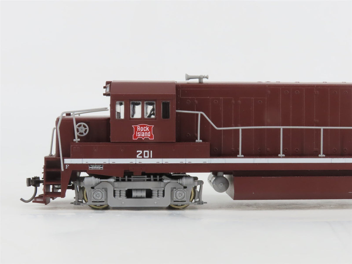 HO Scale Stewart 7209 RI Rock Island GE U25B Phase II Diesel #201 - DCC Ready