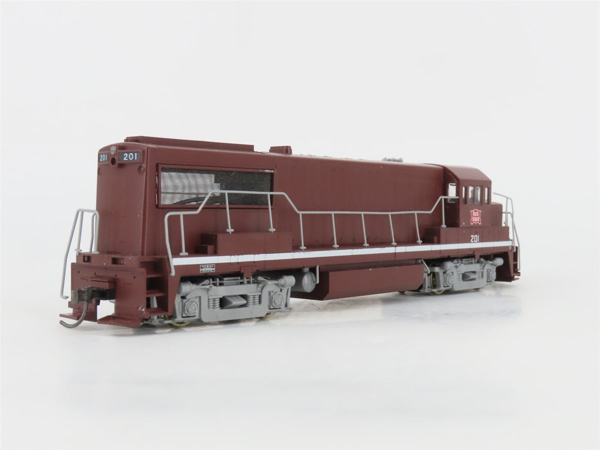 HO Scale Stewart 7209 RI Rock Island GE U25B Phase II Diesel #201 - DCC Ready