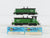 HO Scale Athearn 4002/4077 BN Burlington Northern SW1500 Cow & Calf Diesel Set