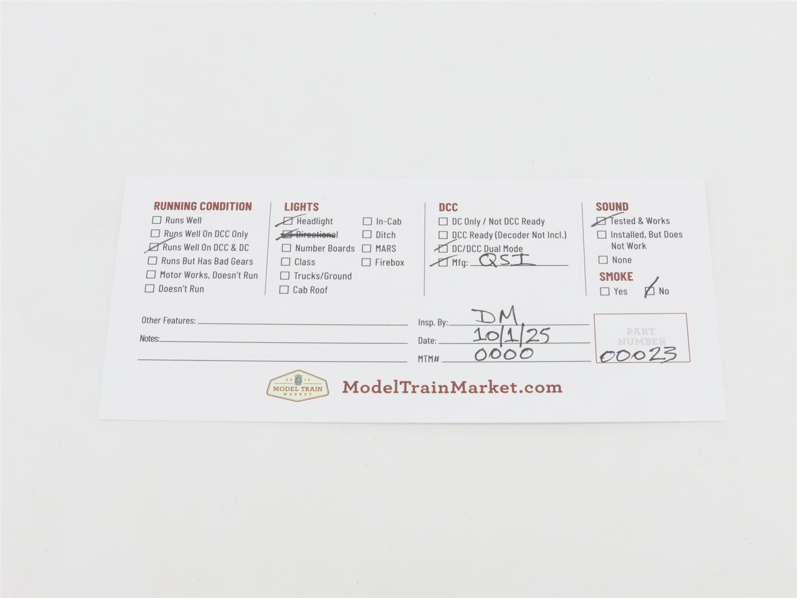 HO Broadway Limited BLI 052 PRR Pennsylvania 4-8-2 M1b Steam #6762 w/DCC & Sound