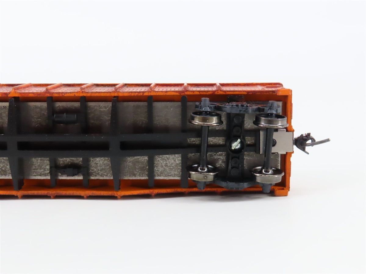HO Scale Athearn B&amp;LE Bessemer &amp; Lake Erie 50&#39; Gondola w. Load #32062 - Custom