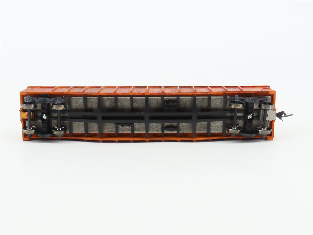 HO Scale Athearn B&amp;LE Bessemer &amp; Lake Erie 50&#39; Gondola w. Load #32062 - Custom