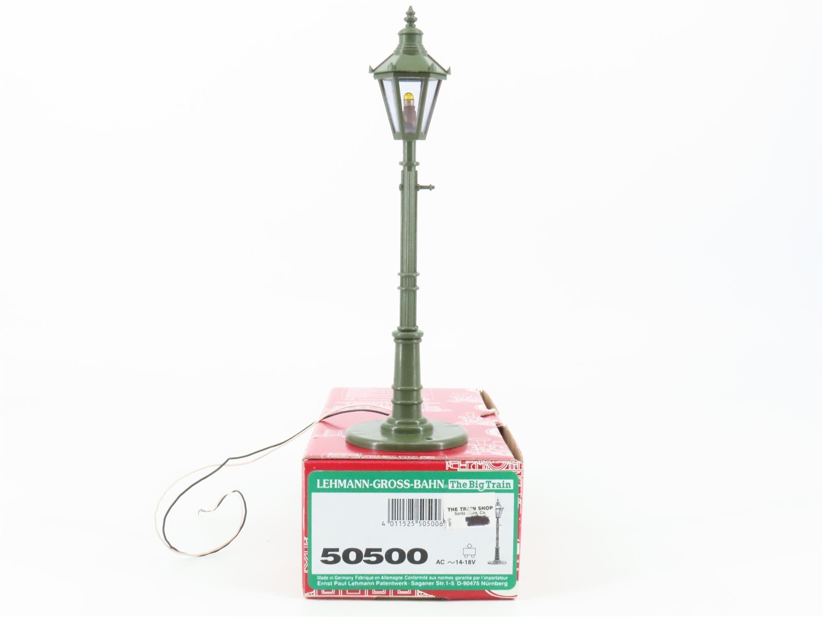 G 1/22.5 Scale LGB "The Big Train" 50500 Street Light Lantern Style Lamp Post