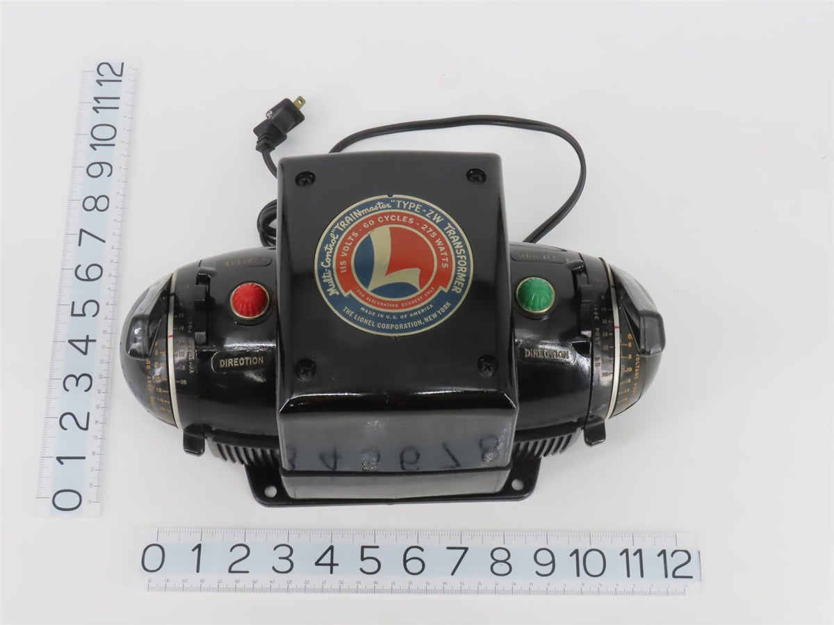 Lionel Type-ZW Multi-Control Trainmaster AC Transformer/Controller