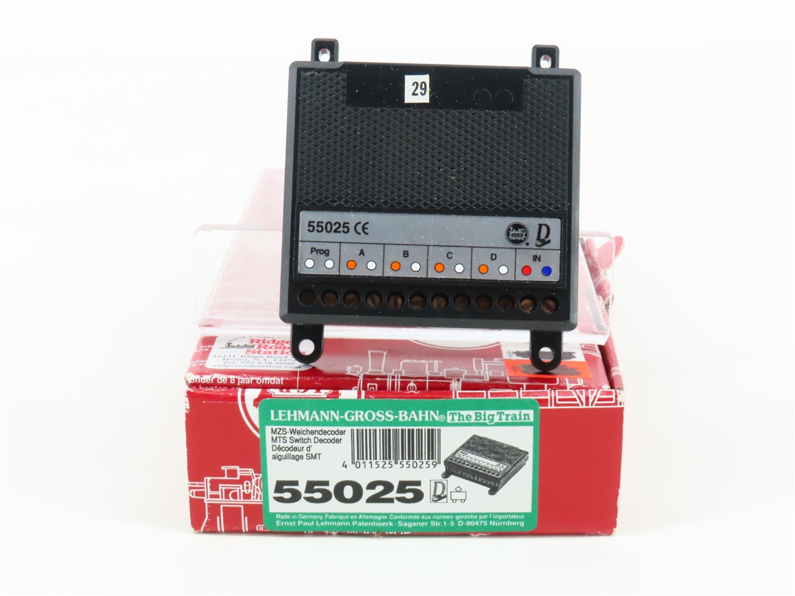 G 1/22.5 Scale LGB "The Big Train" 55025 Switch Decoder