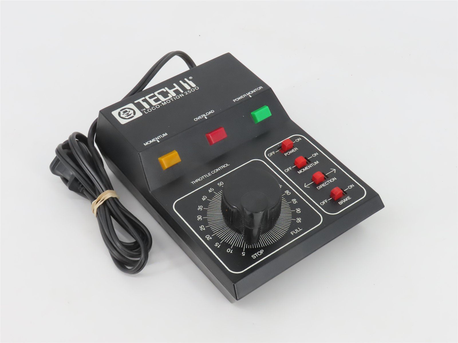 MRC AF130 Tech II Loco-Motion 2500 DC Transformer/Controller