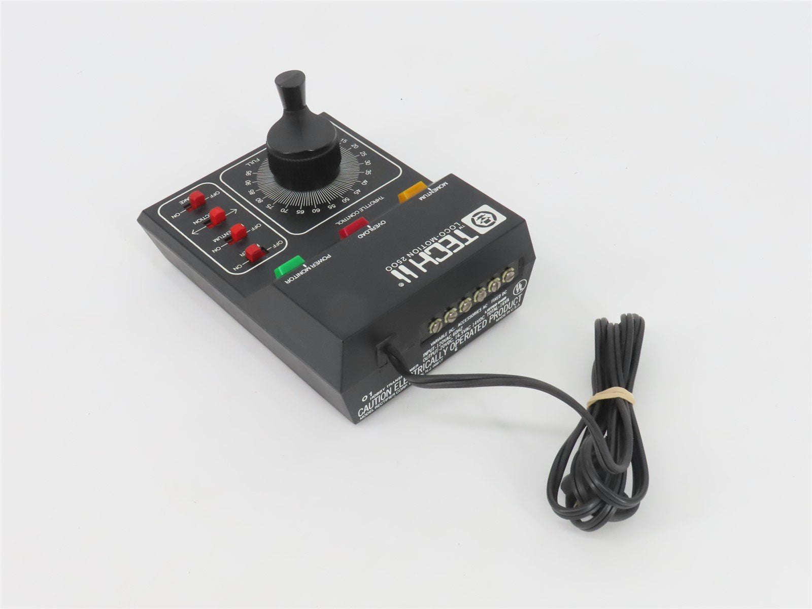 MRC AF130 Tech II Loco-Motion 2500 DC Transformer/Controller