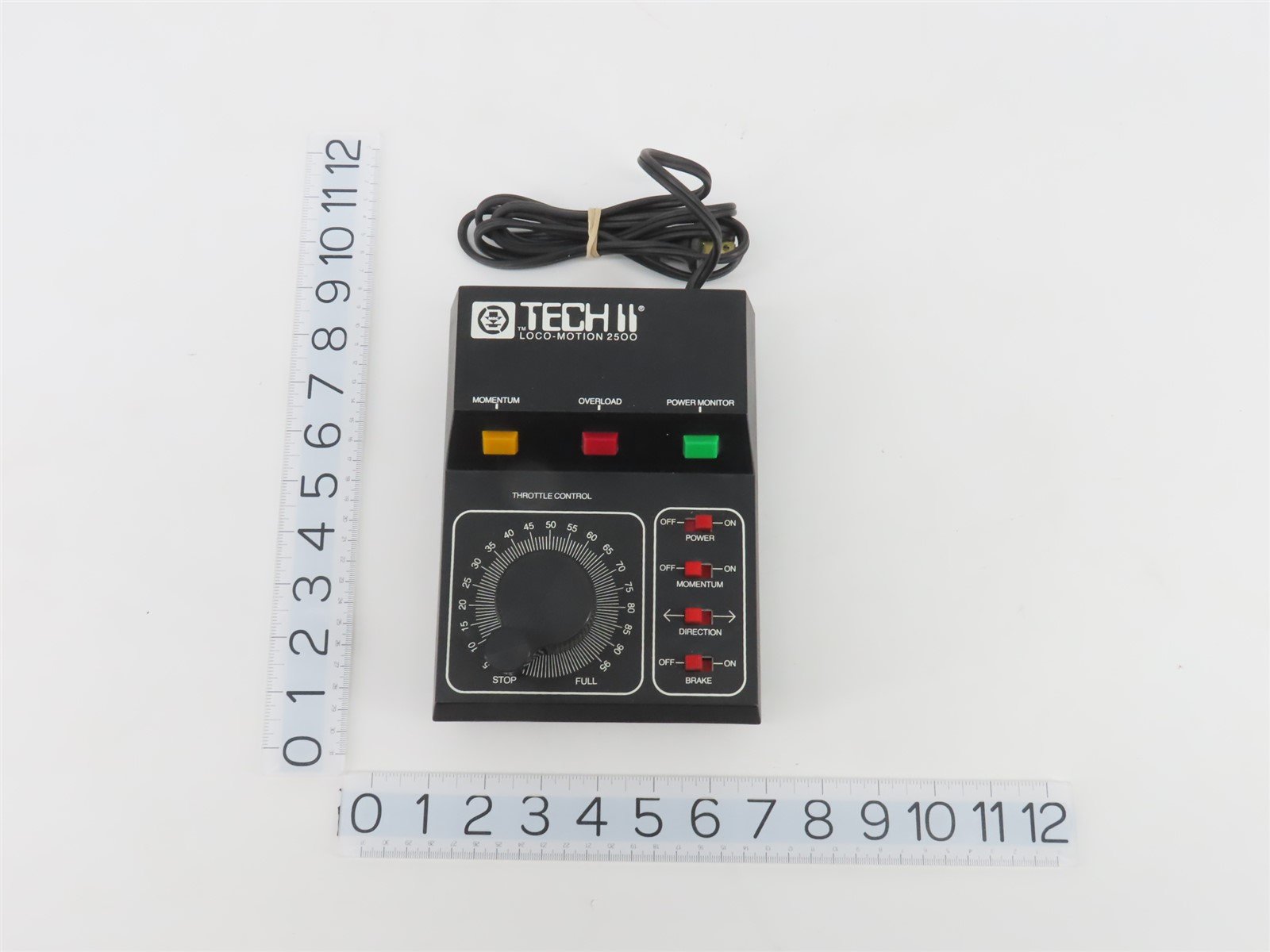 MRC AF130 Tech II Loco-Motion 2500 DC Transformer/Controller