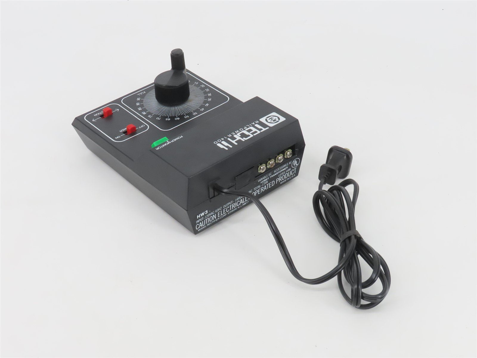 MRC AF100 Tech II Railpower 1400 DC Transformer/Controller