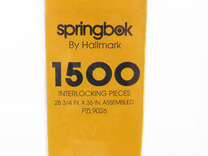 Springbok by Hallmark PZL9026 On The Right Track Lionel Trains 1500 pc. Puzzle
