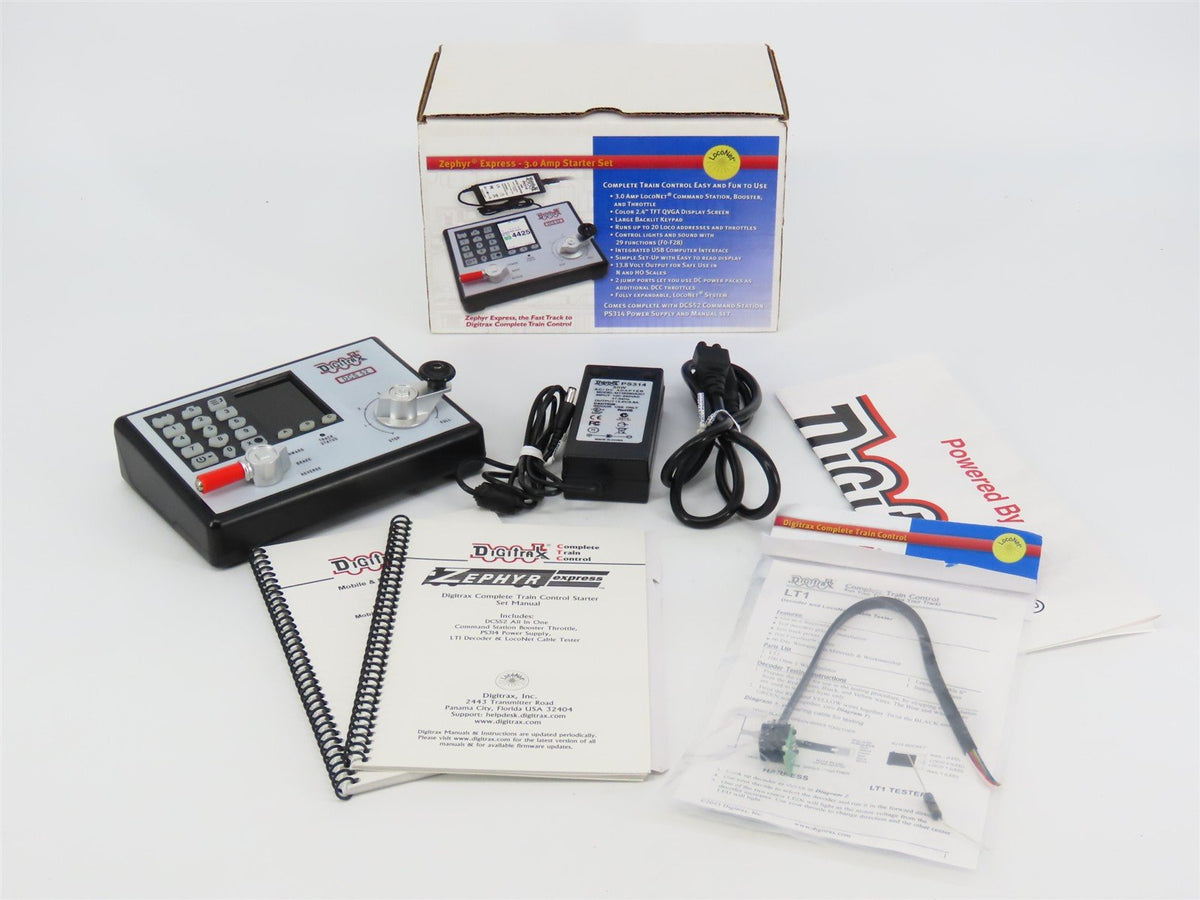 Digitrax DCS52 Zephyr Express 3.0 Amp Starter Set