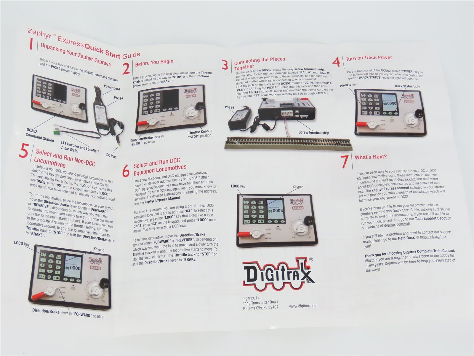 Digitrax DCS52 Zephyr Express 3.0 Amp Starter Set