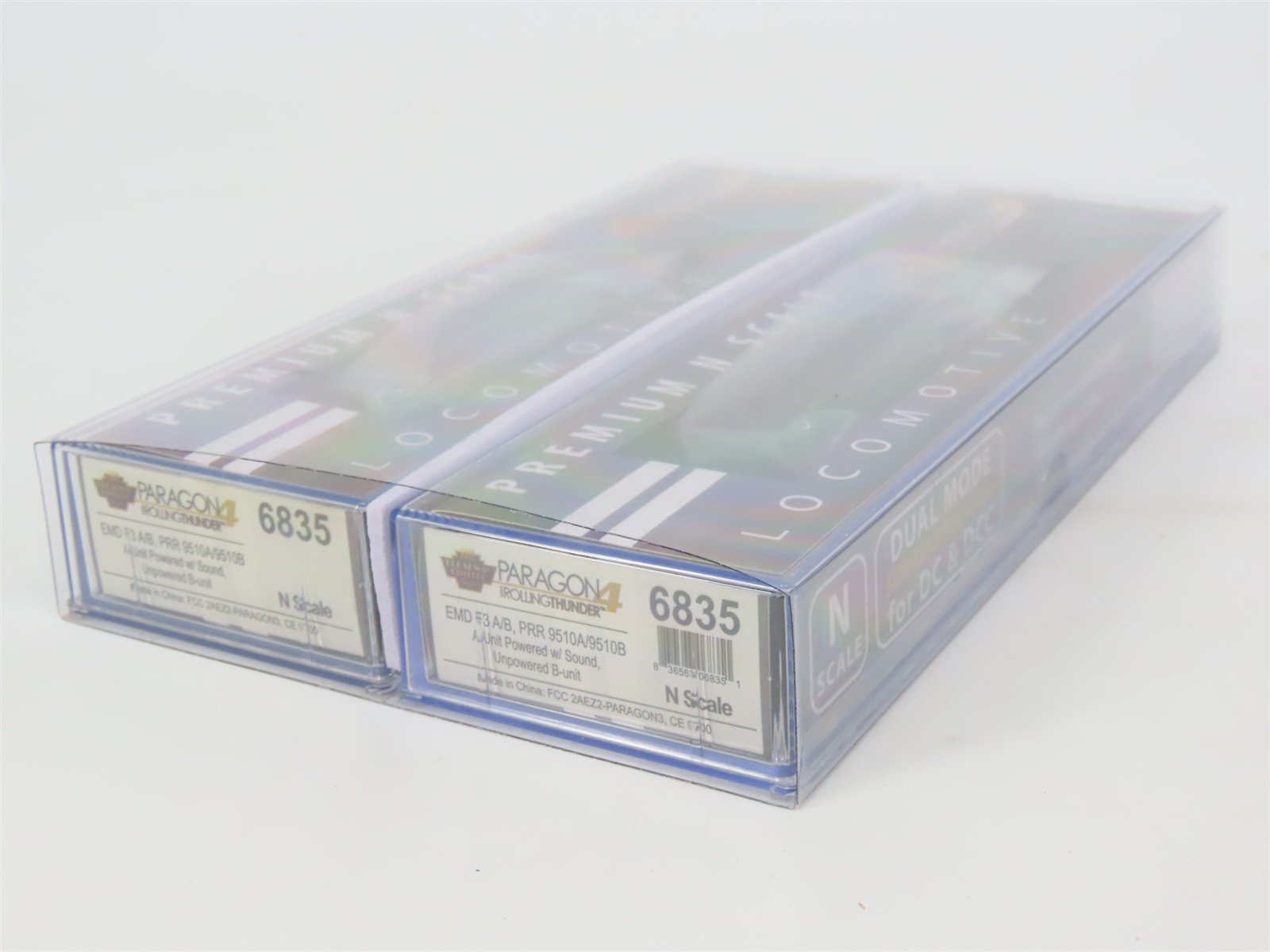 N Scale Broadway Limited BLI 6835 PRR Pennsylvania F3 A/B Diesel Set w/Paragon4