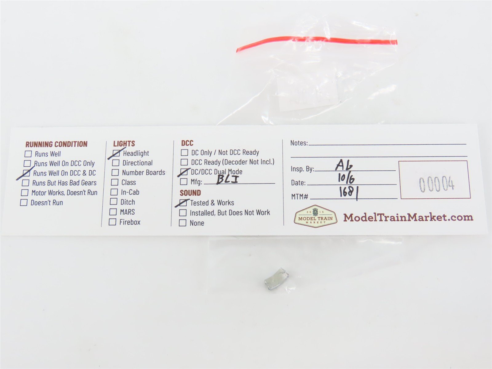 N Scale Broadway Limited BLI 3615 ATSF Santa Fe E8A Diesel Loco #84L w/Paragon3