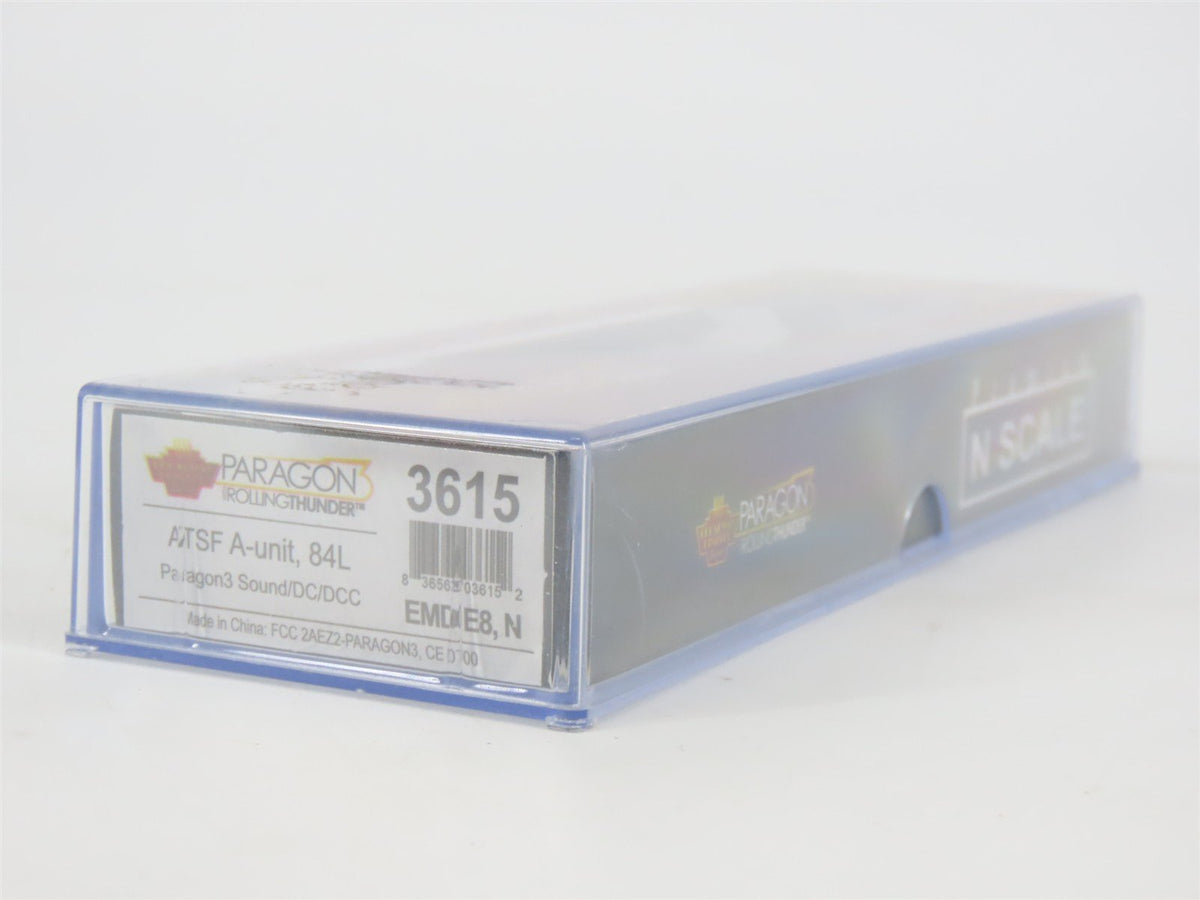 N Scale Broadway Limited BLI 3615 ATSF Santa Fe E8A Diesel Loco #84L w/Paragon3