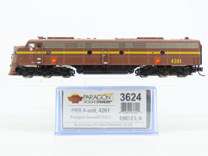 N Scale Broadway Limited BLI 3624 PRR Pennsylvania E8A Diesel #4261 w/Paragon3