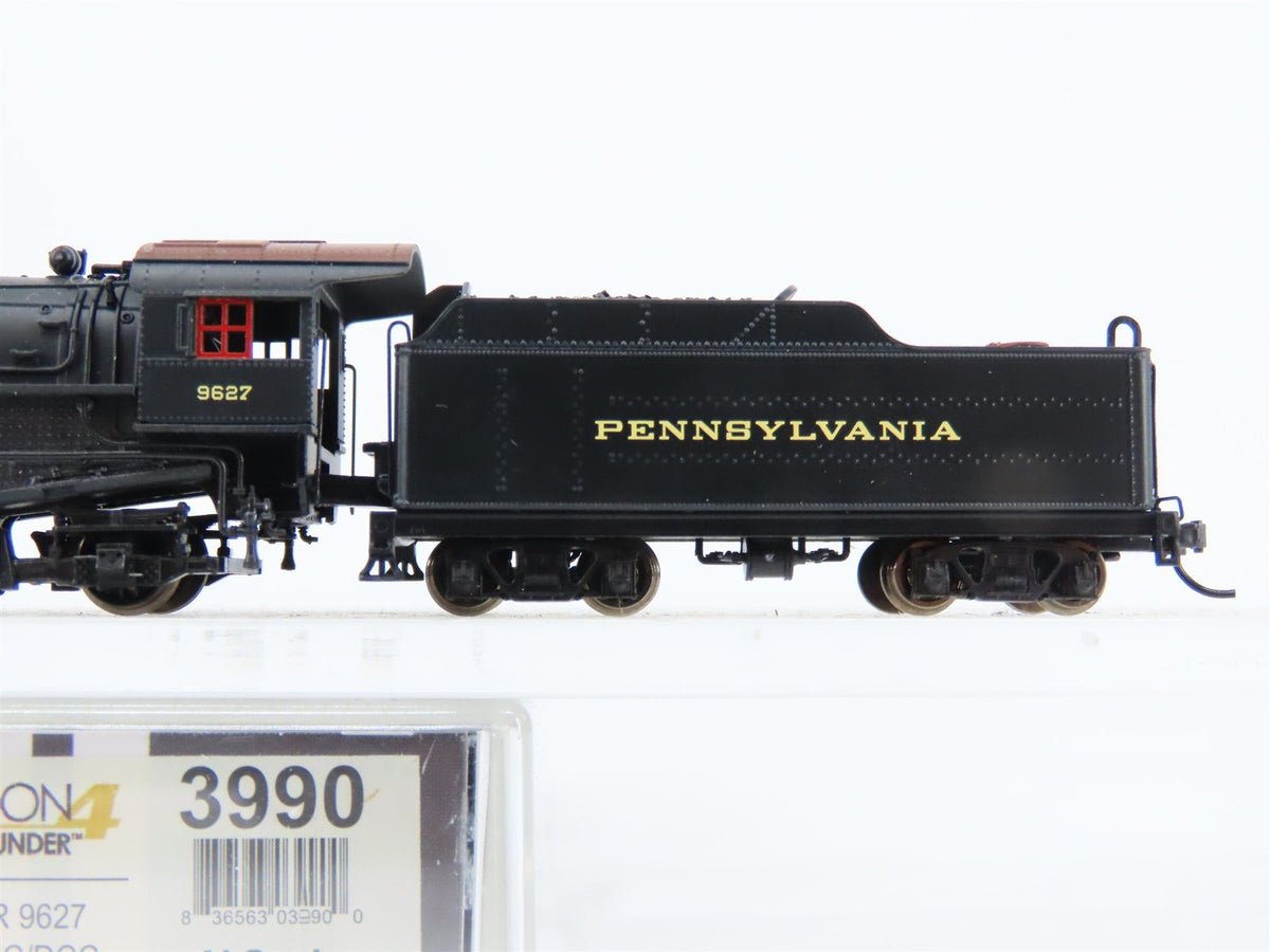 N Scale Broadway Limited BLI 3990 PRR Railway 2-8-2 Steam Loco #9627 w/Paragon4