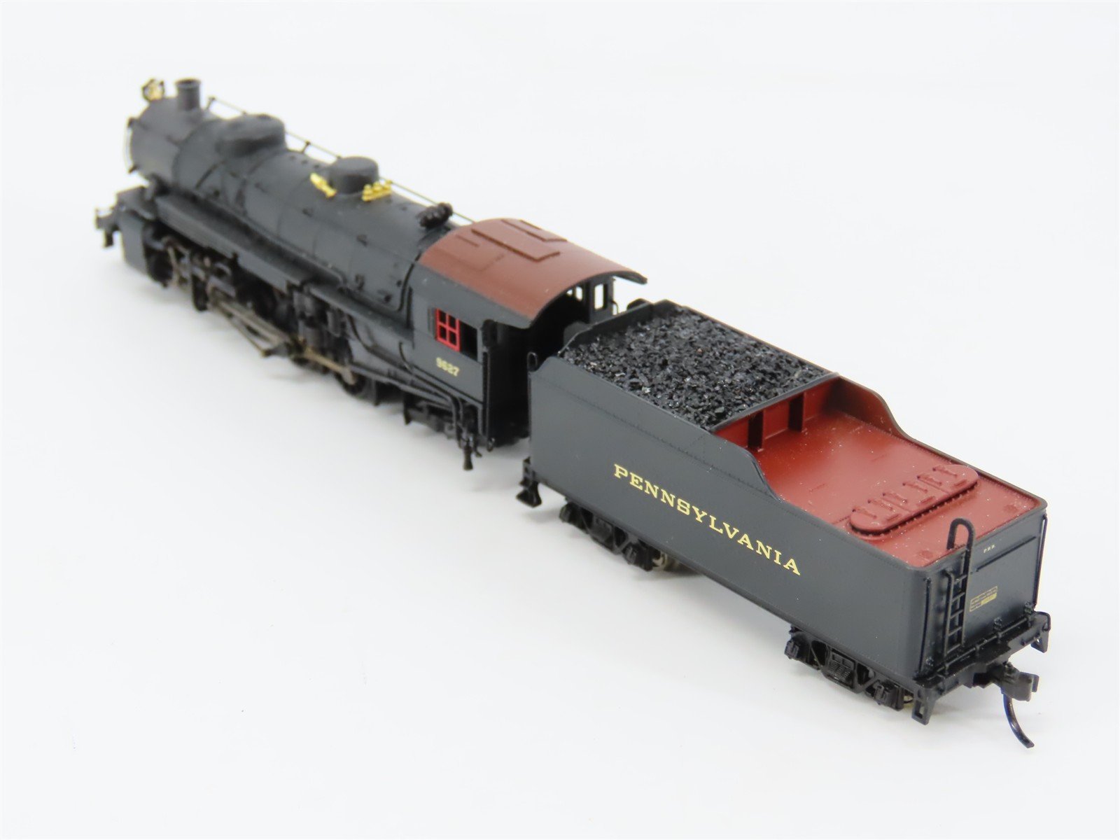 N Scale Broadway Limited BLI 3990 PRR Railway 2-8-2 Steam Loco #9627 w/Paragon4