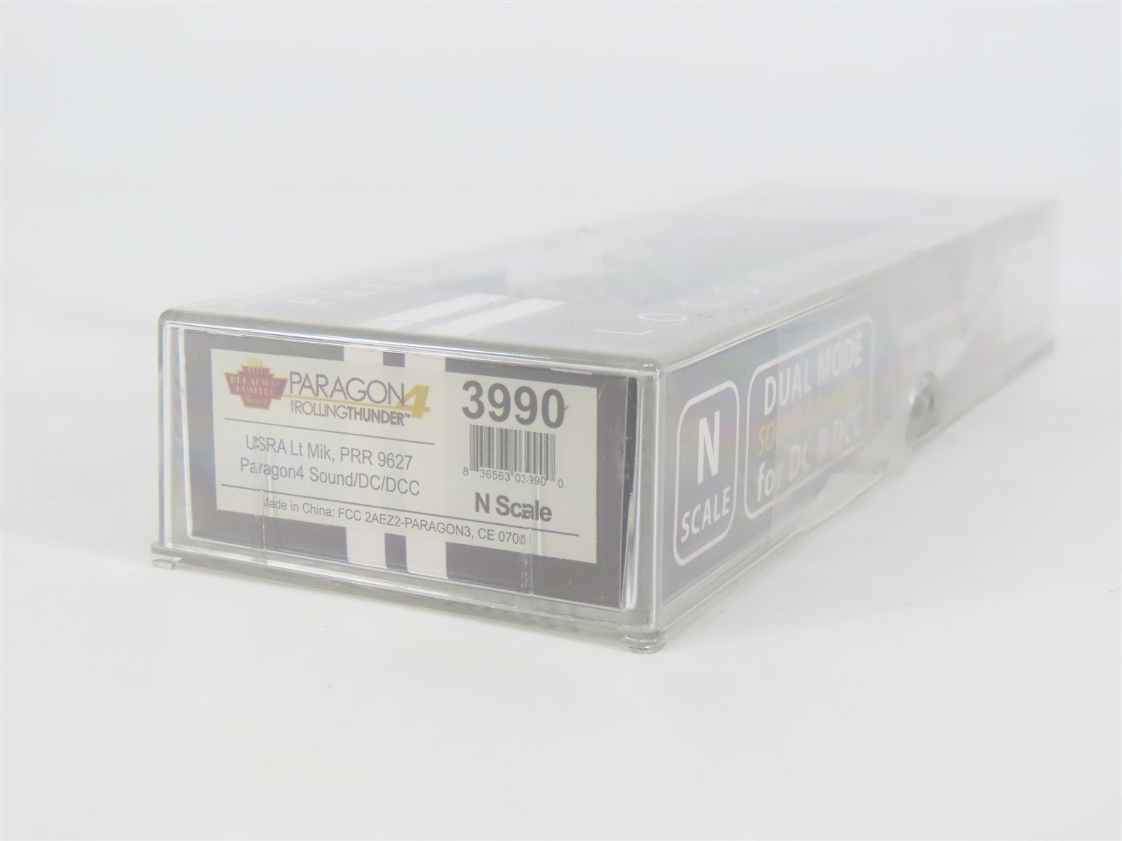 N Scale Broadway Limited BLI 3990 PRR Railway 2-8-2 Steam Loco #9627 w/Paragon4