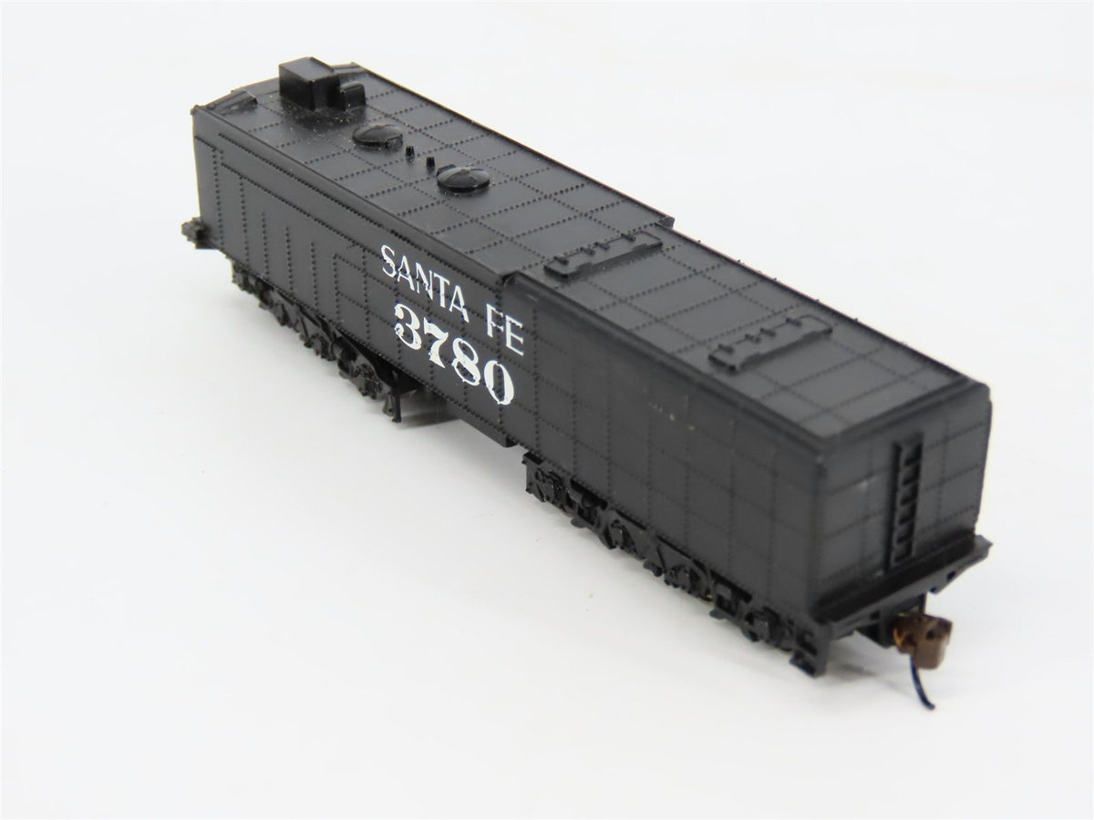 N Scale Bachmann ATSF Santa Fe 4-8-4 Steam Locomotive #3780