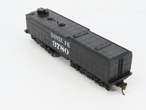 N Scale Bachmann ATSF Santa Fe 4-8-4 Steam Locomotive #3780