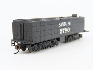 N Scale Bachmann ATSF Santa Fe 4-8-4 Steam Locomotive #3780