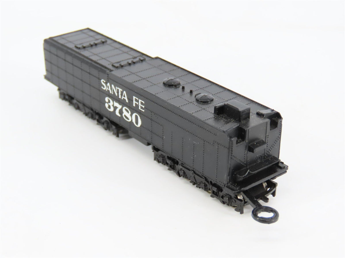 N Scale Bachmann ATSF Santa Fe 4-8-4 Steam Locomotive #3780