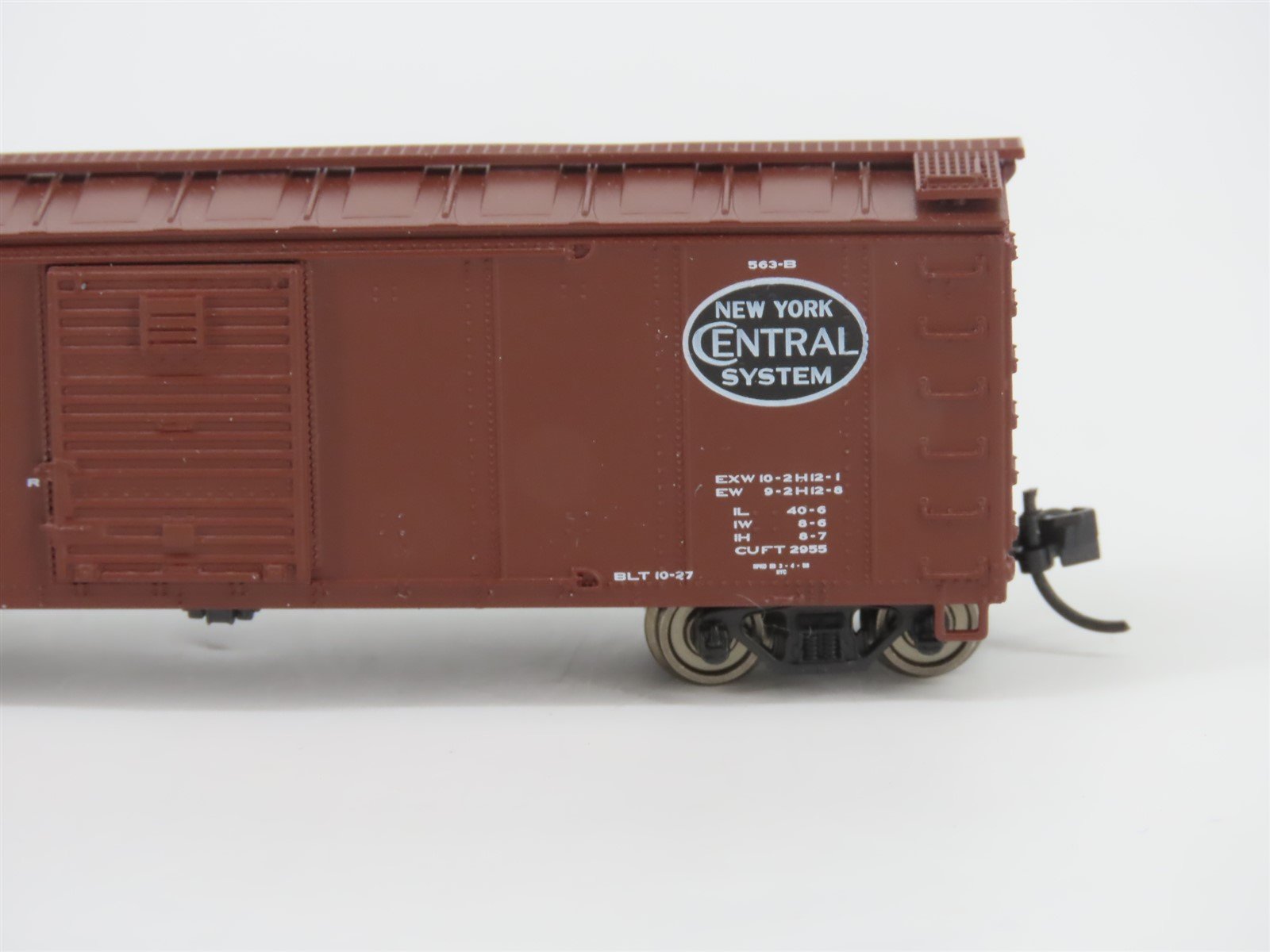 N Broadway Limited Imports 7273 NYC 40' Steel Box Cars Variety Set D 4-Pack