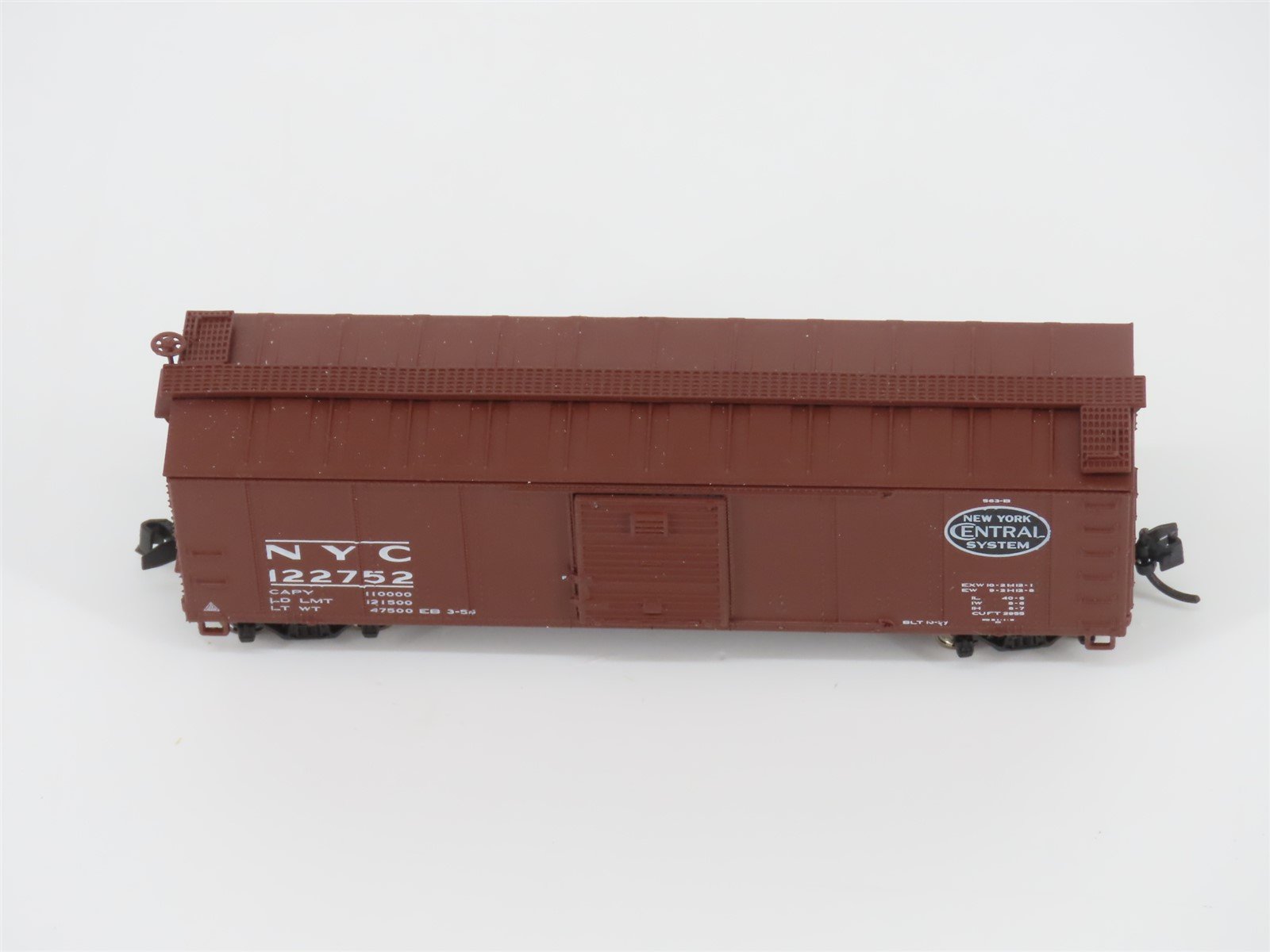 N Broadway Limited Imports 7273 NYC 40' Steel Box Cars Variety Set D 4-Pack
