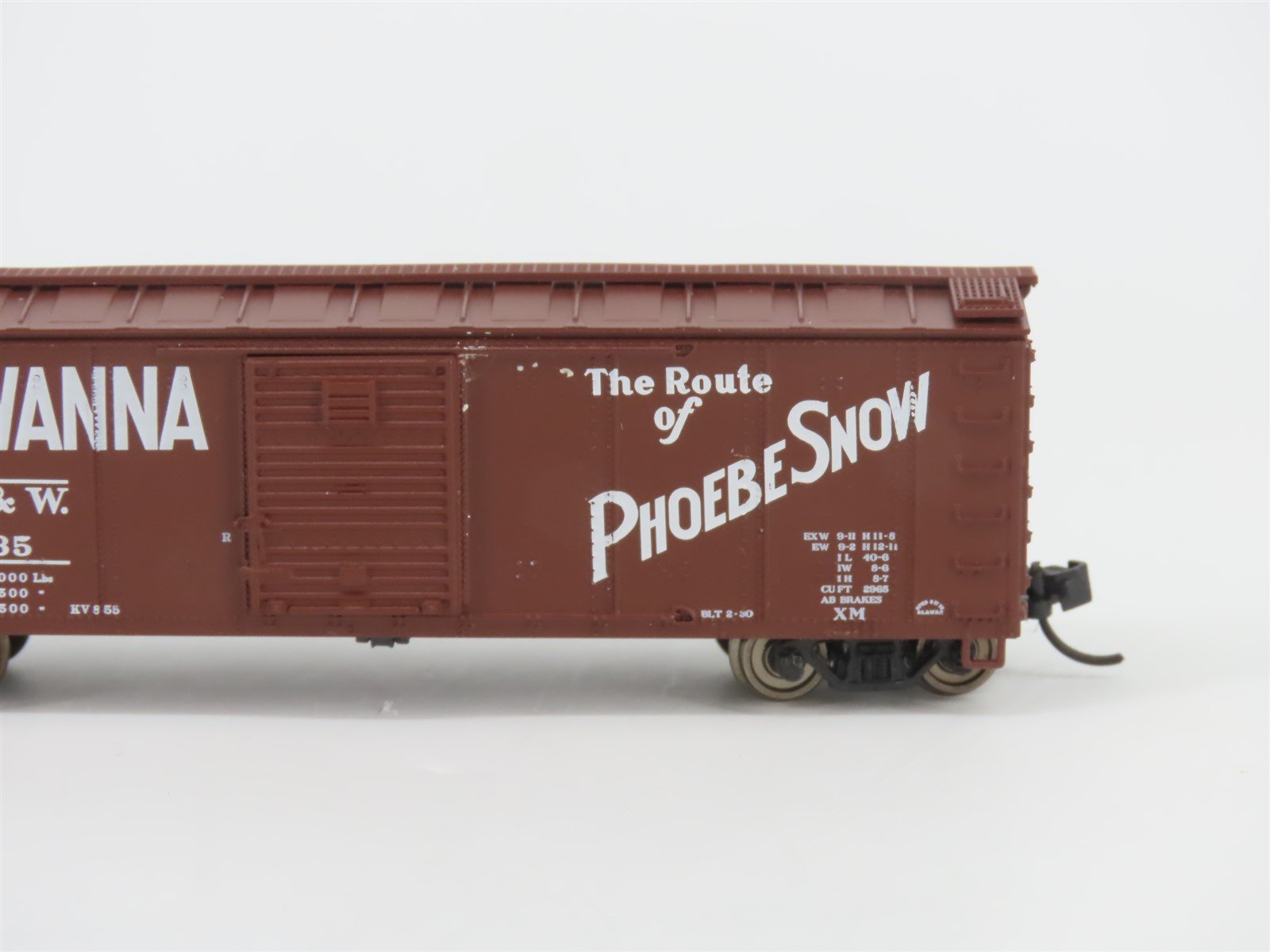 N Broadway Limited Imports 7273 NYC 40' Steel Box Cars Variety Set D 4-Pack