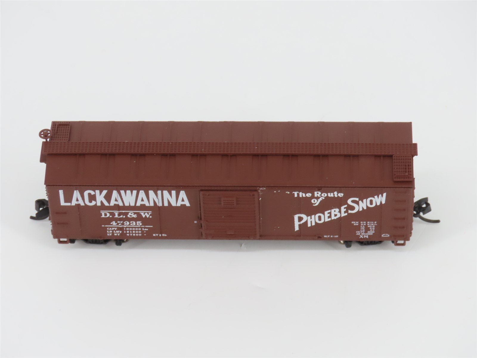 N Broadway Limited Imports 7273 NYC 40' Steel Box Cars Variety Set D 4-Pack