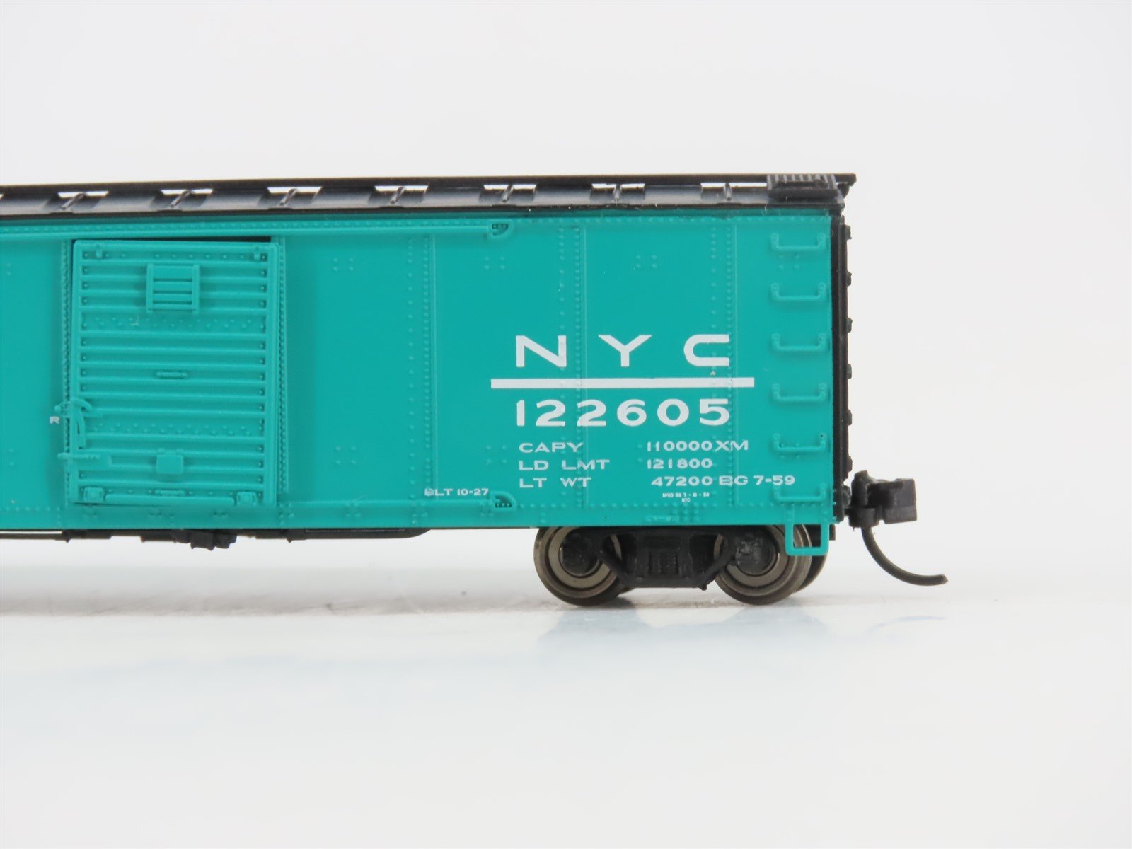 N Scale Broadway Limited Imports 7281 NYC New York Central 40' Box Car 2-Pack
