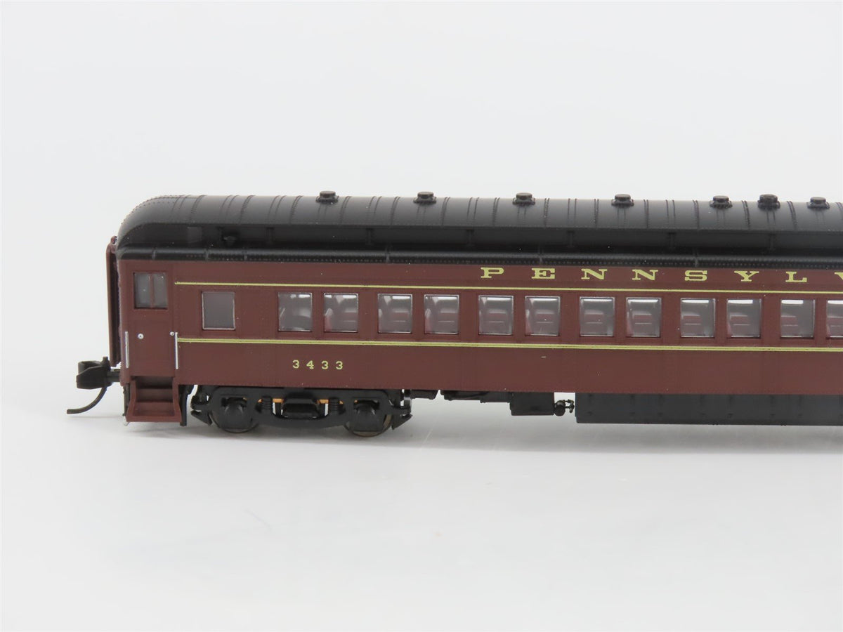 N Scale Broadway Limited Imports 3760 PRR Pennsylvania Coach Passenger 4-Car Set