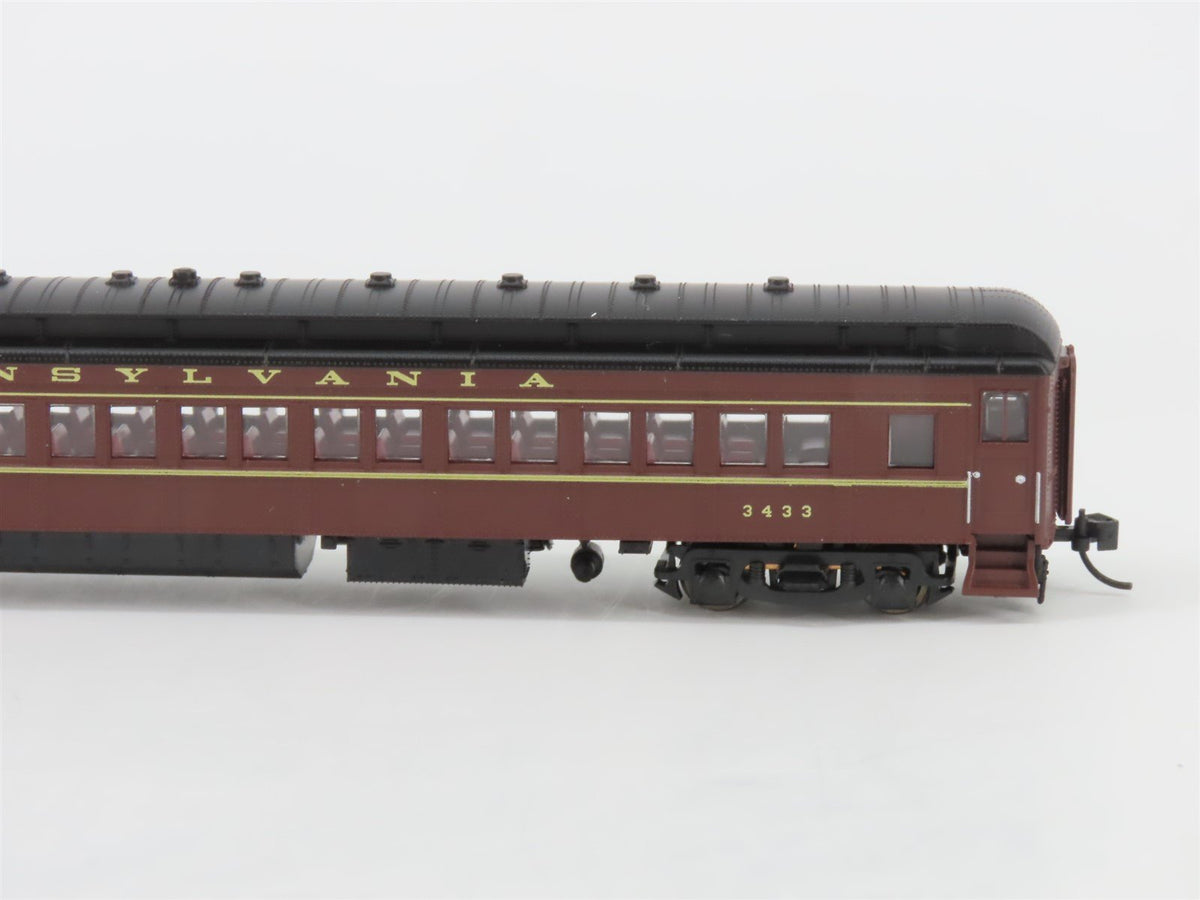 N Scale Broadway Limited Imports 3760 PRR Pennsylvania Coach Passenger 4-Car Set