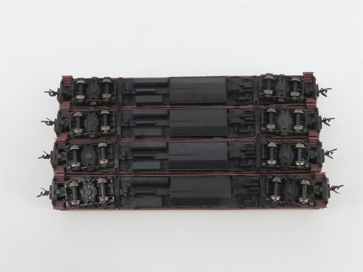 N Scale Broadway Limited Imports 3760 PRR Pennsylvania Coach Passenger 4-Car Set