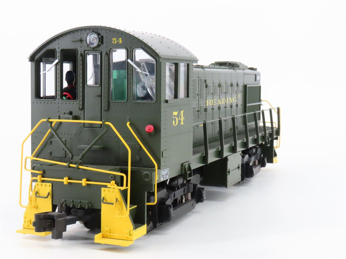 G Scale 2-Rail AC USA Trains R22558 RDG Reading S4 Diesel Switcher #54 w/ Sound