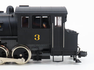 G Scale USA Trains R20057 RDG Reading 0-6-0ST Dockside Steam Switcher #3 w/Sound