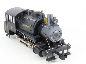 G Scale USA Trains R20057 RDG Reading 0-6-0ST Dockside Steam Switcher #3 w/Sound