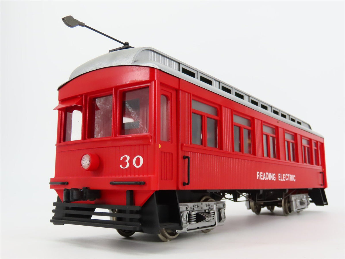 G Scale Hartland Loco Works Reading Electric Trolley Car #30