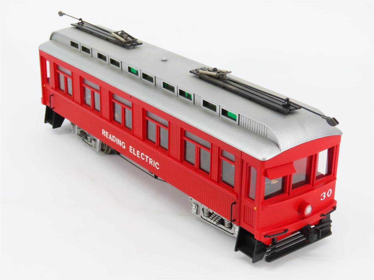 G Scale Hartland Loco Works Reading Electric Trolley Car #30