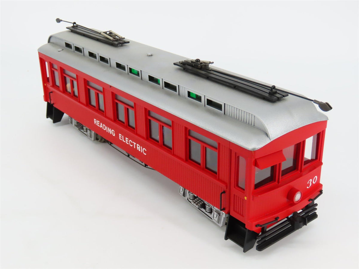 G Scale Hartland Loco Works Reading Electric Trolley Car #30