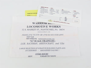 G Scale Hartland Loco Works Reading Electric Trolley Car #30