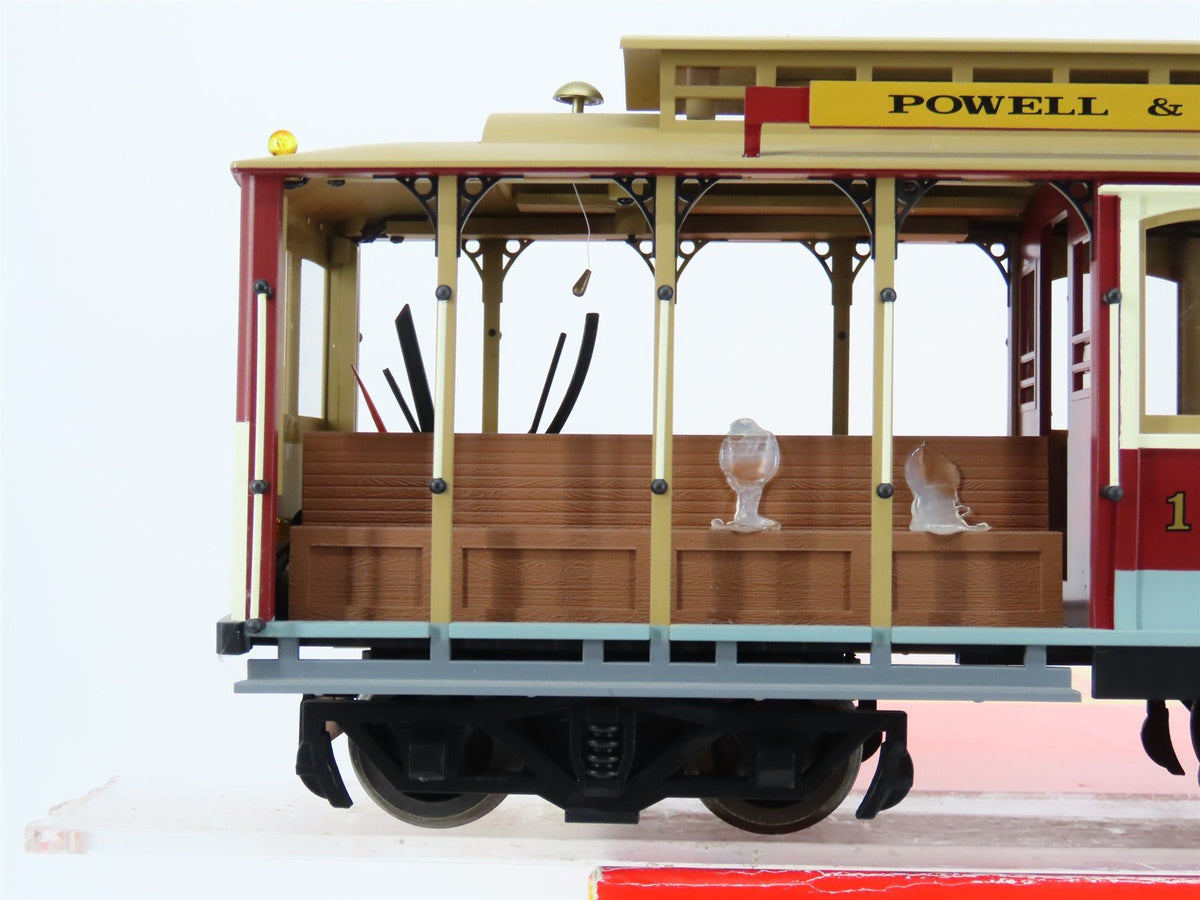 G Scale AMS AM66-011 San Francisco Powell &amp; Mason Electric Cable Car #12